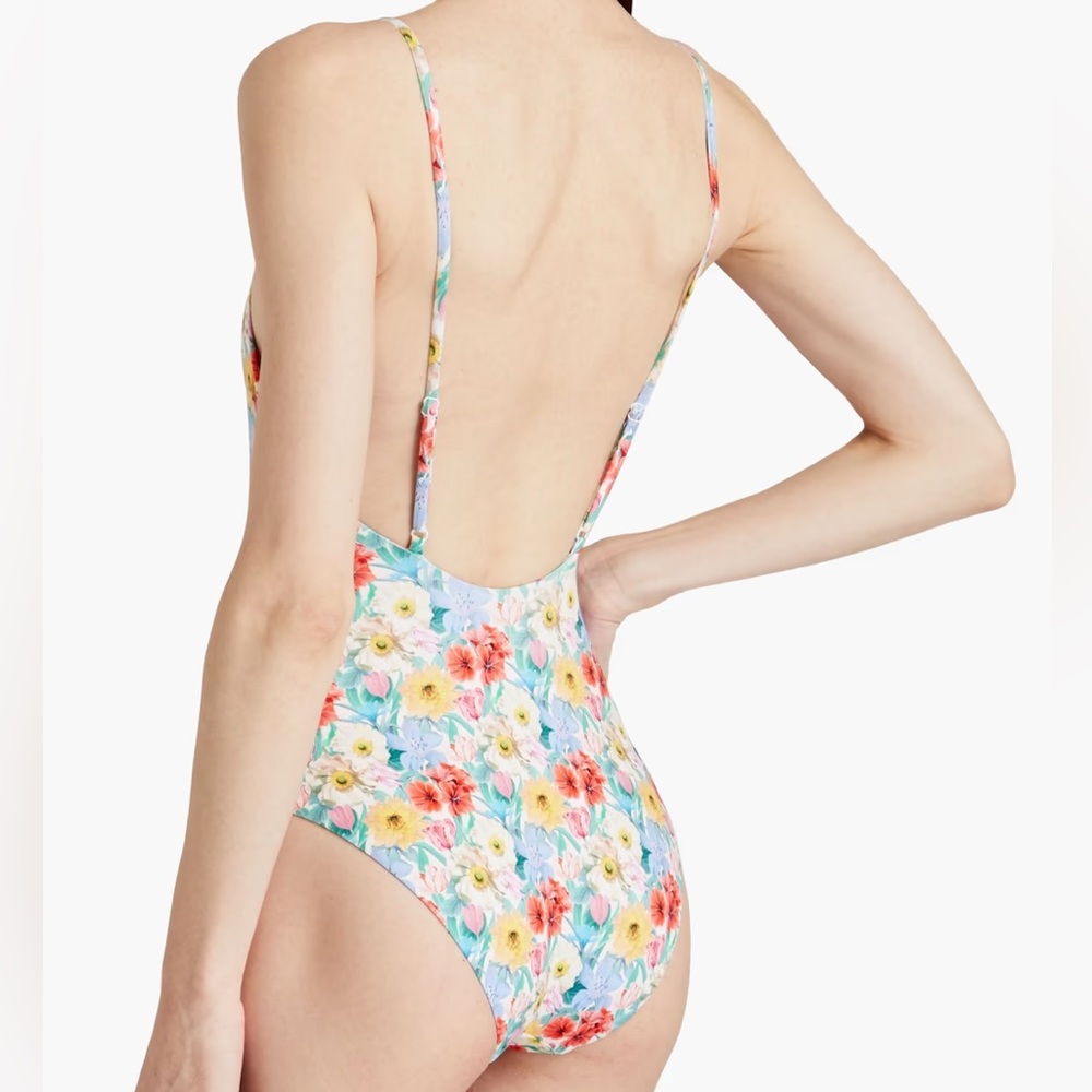 Onia Juliette Floral Print One Piece, NWT